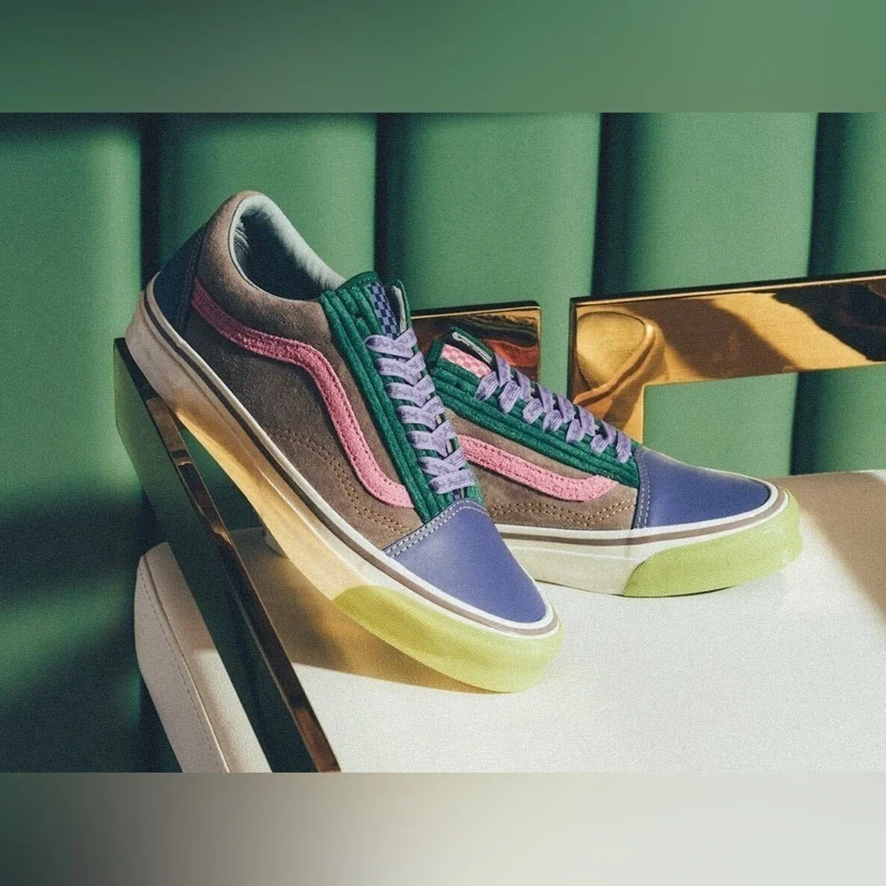 NWOT Rare Vans Feature x OG Old Skool LX Double Down Sinner's Club - M8.5 W10